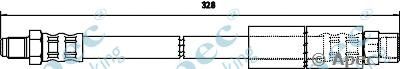 APEC BRAKING hos3355 -  Тормозной шланг